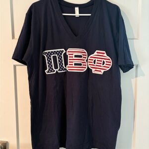 Pi Beta Phi Sorority Americana T Shirt